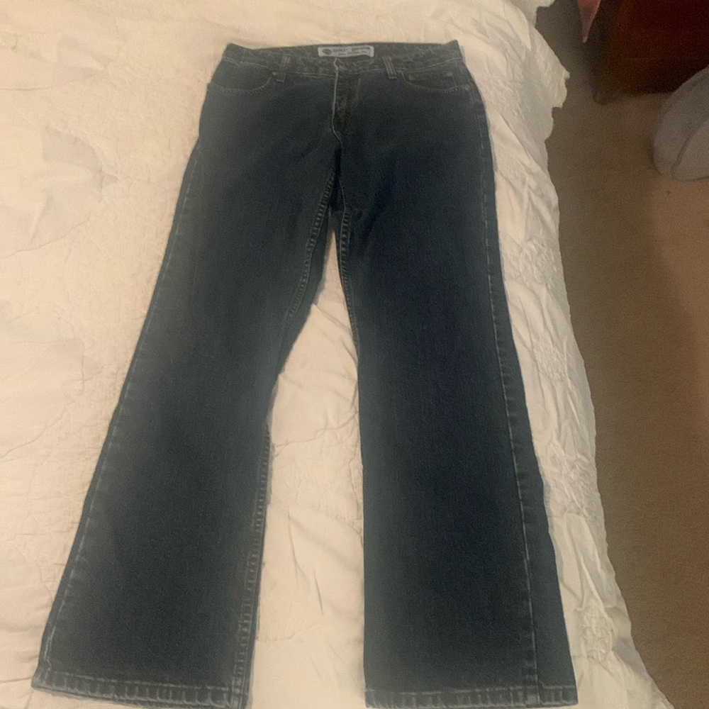 Ladies Size 6 Boot Cut Harley Davidson Jeans